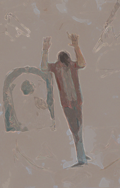 The Exploding Man promotional banner