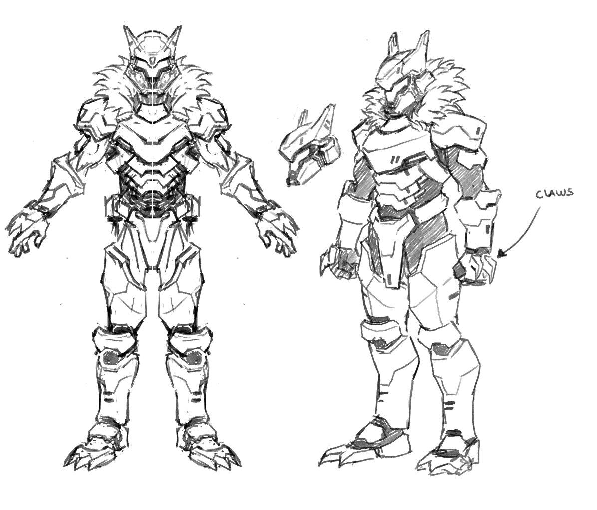 Honeycomb character design