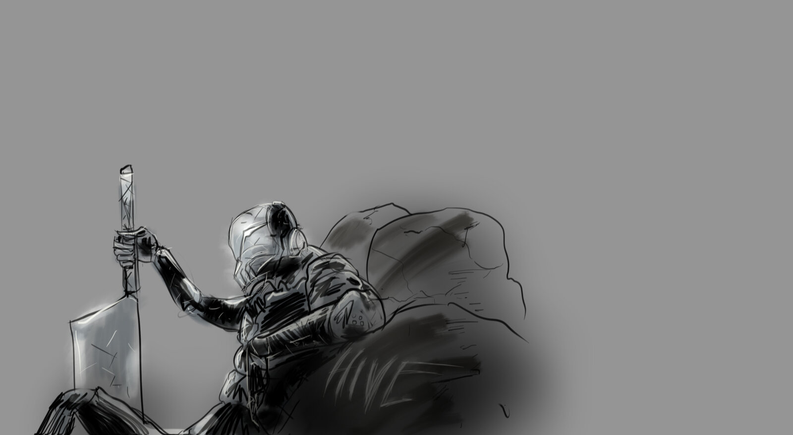 Honeycomb concept art and sketchbook