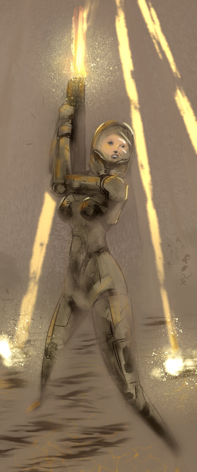 Honeycomb concept art and sketchbook
