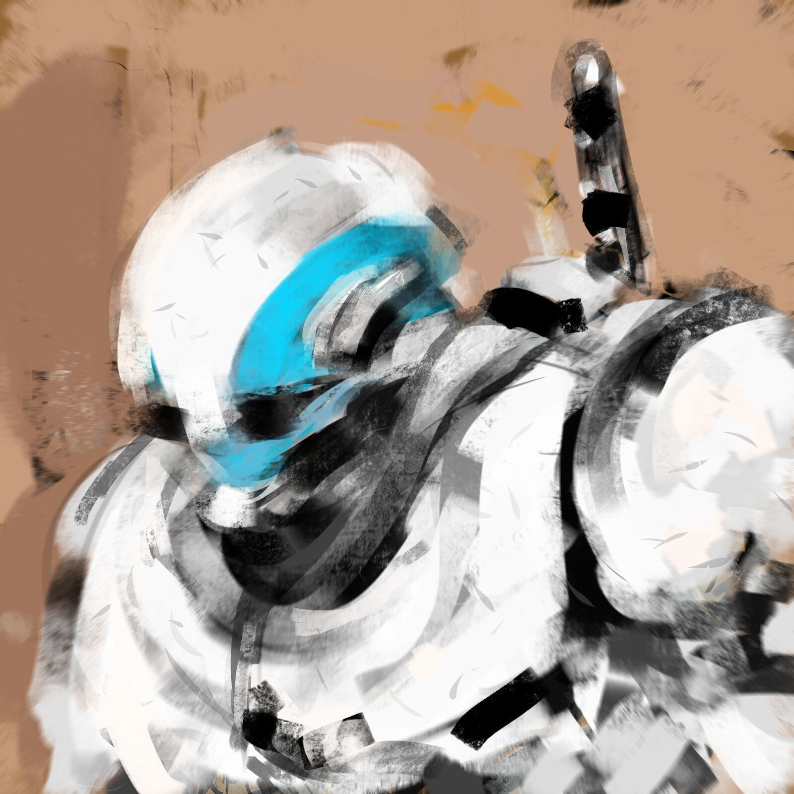 Honeycomb concept art and sketchbook