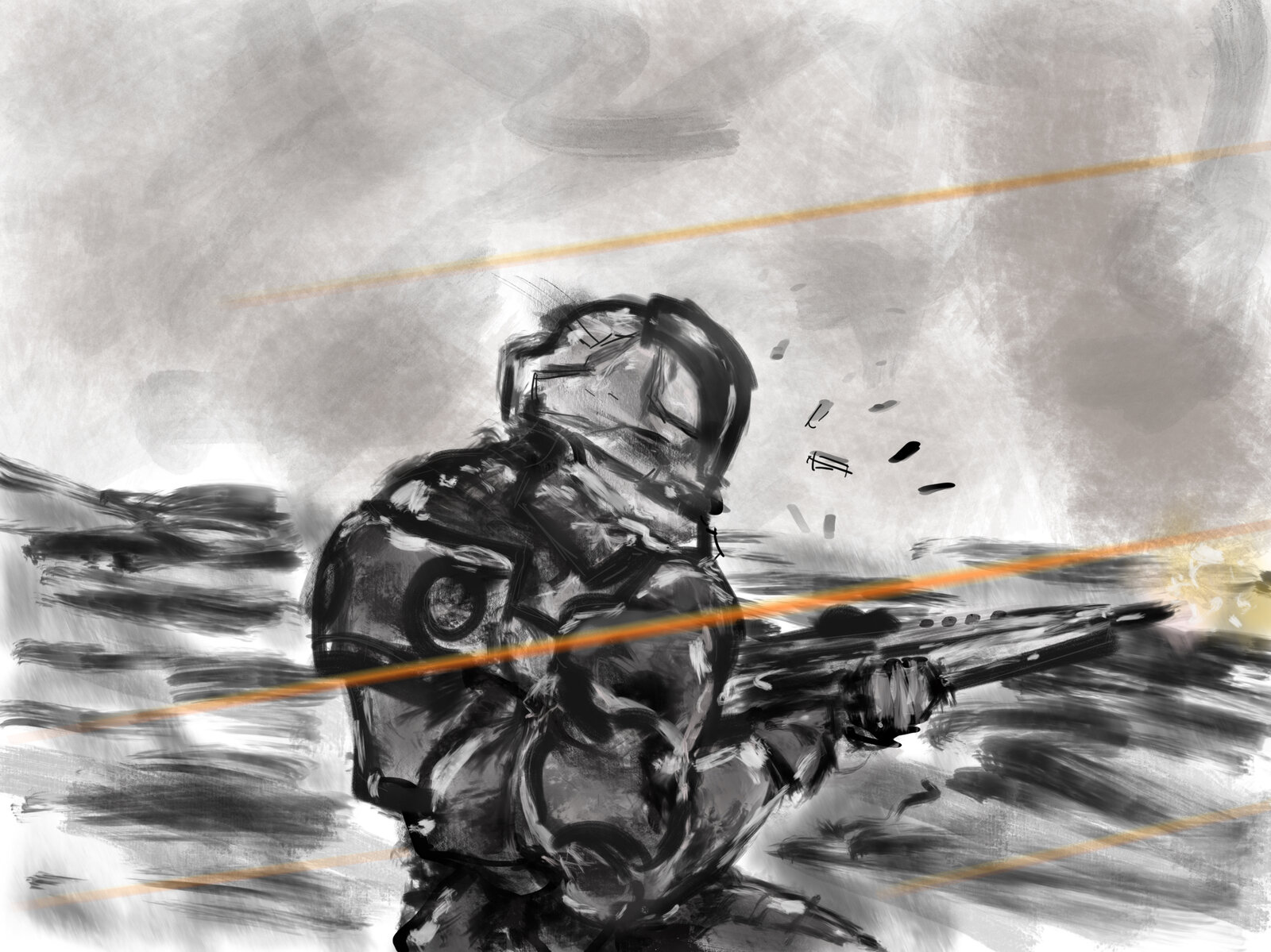 Honeycomb concept art and sketchbook