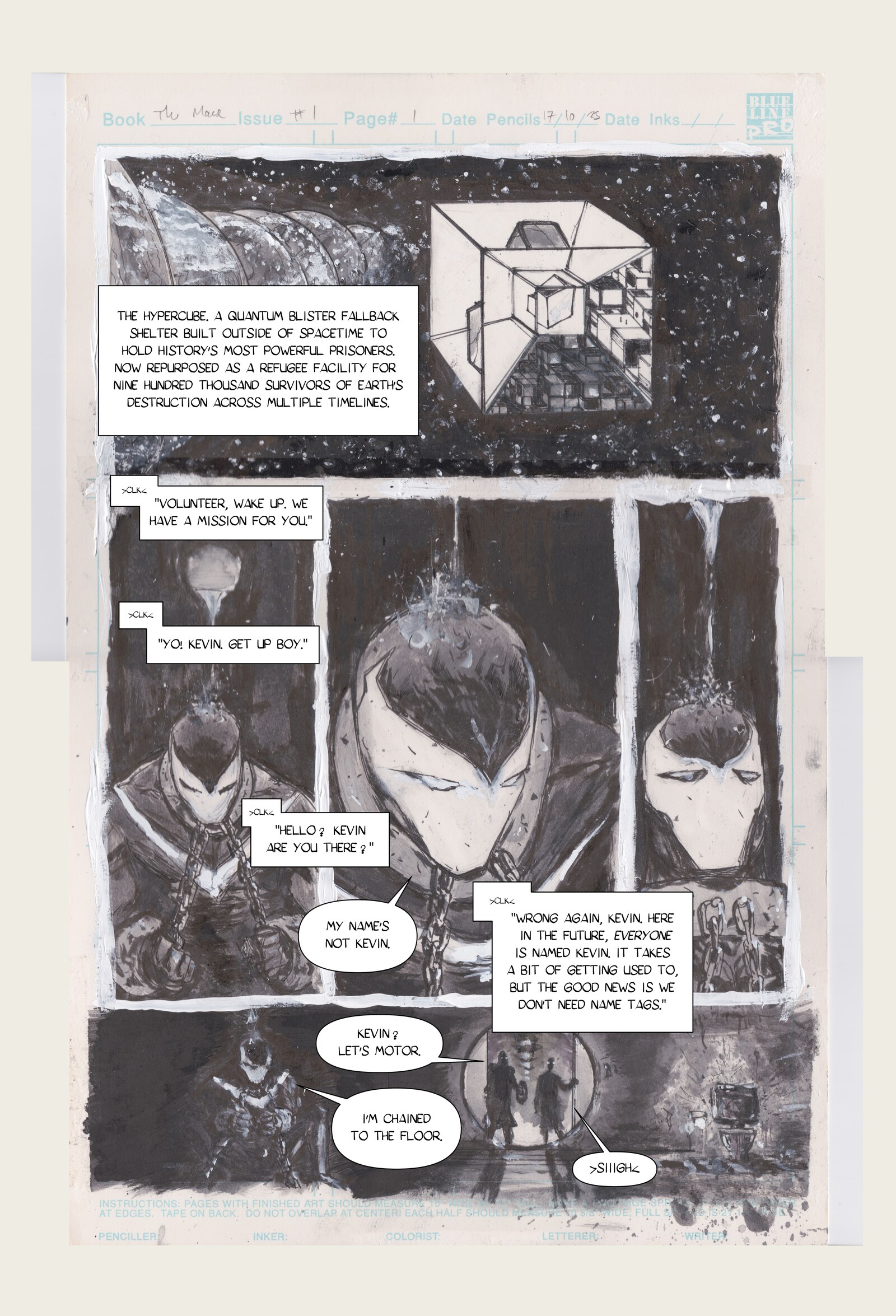 The Mace issue one, page one