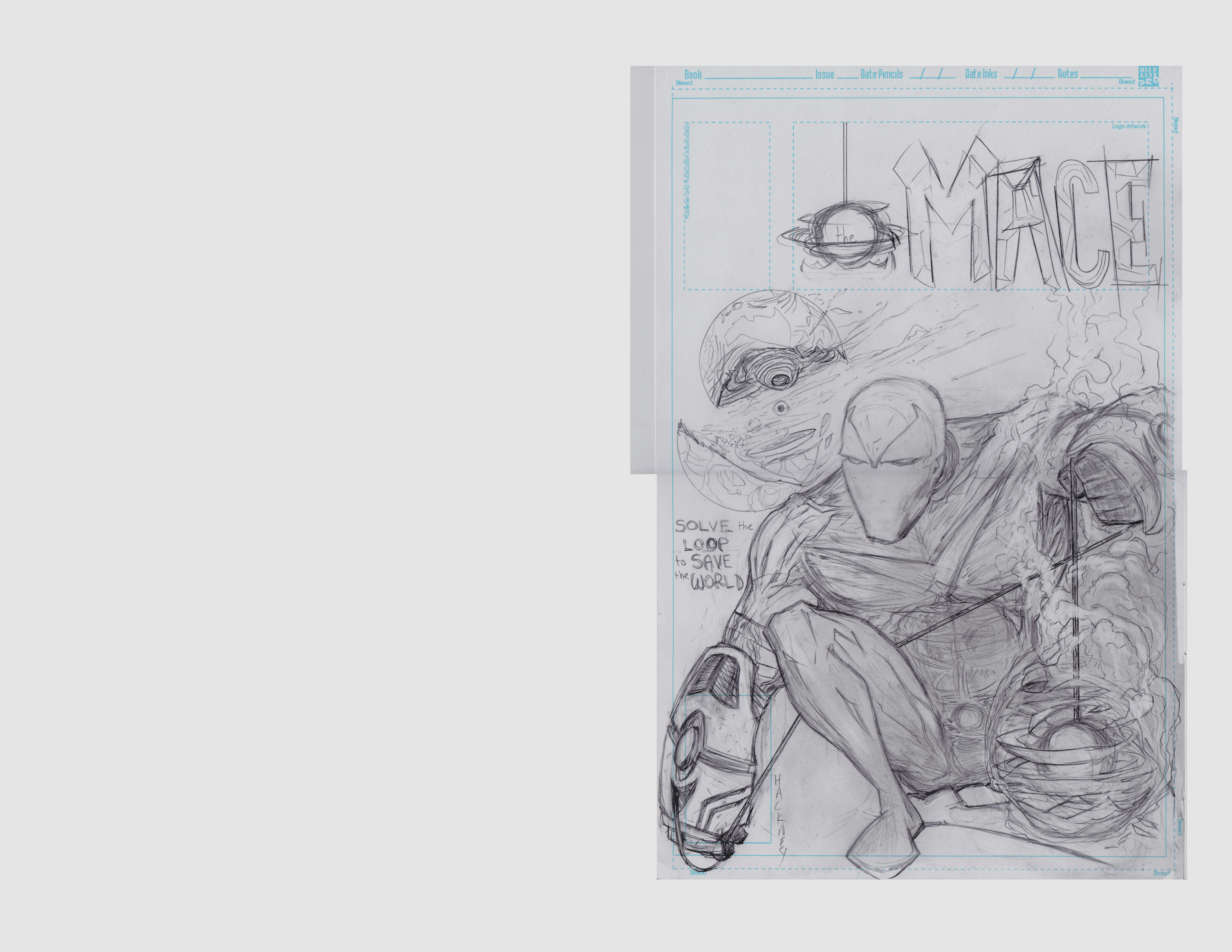 The Mace cover pencils