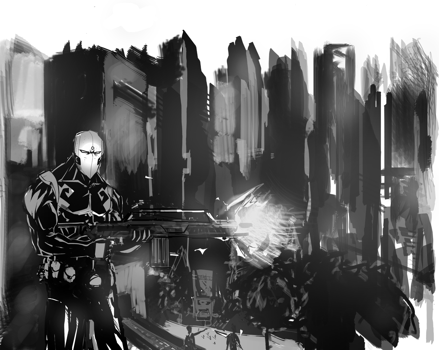Orpheus storyboard art